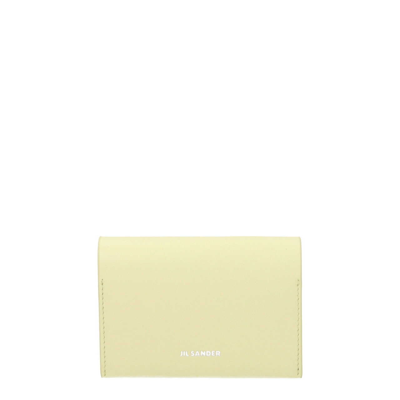 Yellow Leather Cardholder