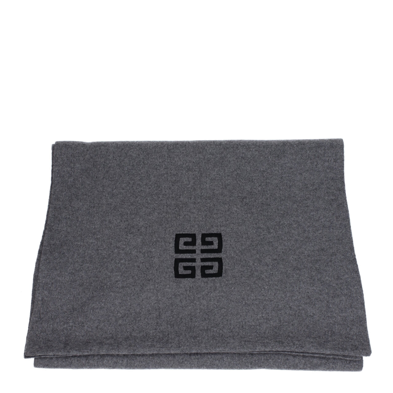 Gray Wool Scarf