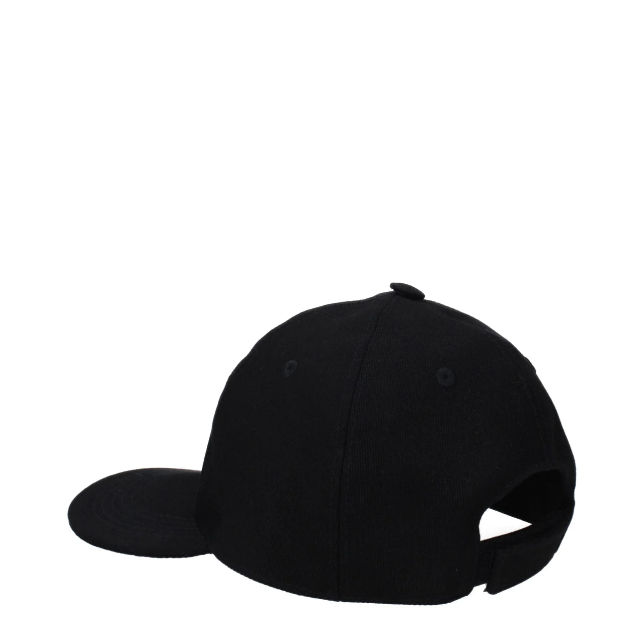 Black Stella McCartney 2001 embroidered baseball cap with curved brim